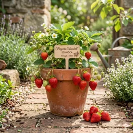  Fragaria x ananassa 'Annabell' folytontermő szamóca