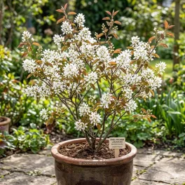 Amelanchier lamarkii - Rézvörös fanyarka - Kont