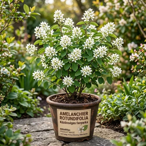 Amelanchier rotundifolia - Közönséges fanyarka - Kont