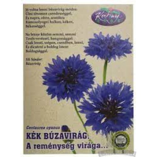 Kék búzavirág -Centaurea cyanus - 5 g, Tasak